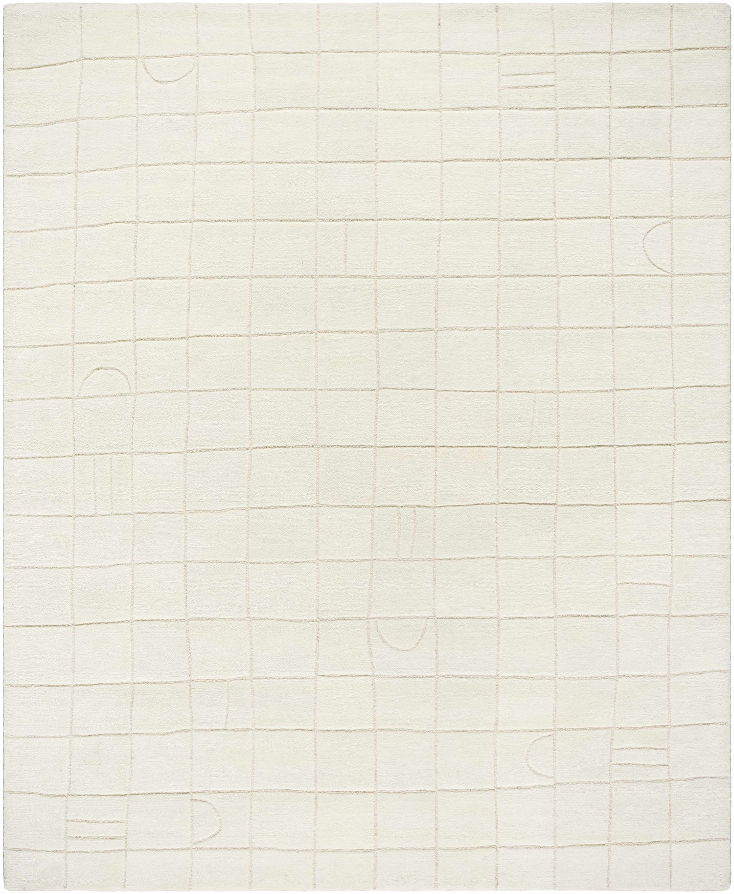 Tuuka Silver Beige Area Rug - Clearance