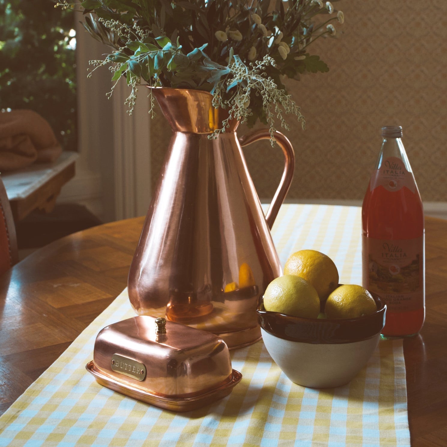 Large Copper Heirloom Vase