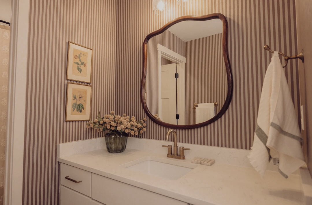 Ashbury Stripe Wallpaper by Safari Natalia x Taddy Mikelaites