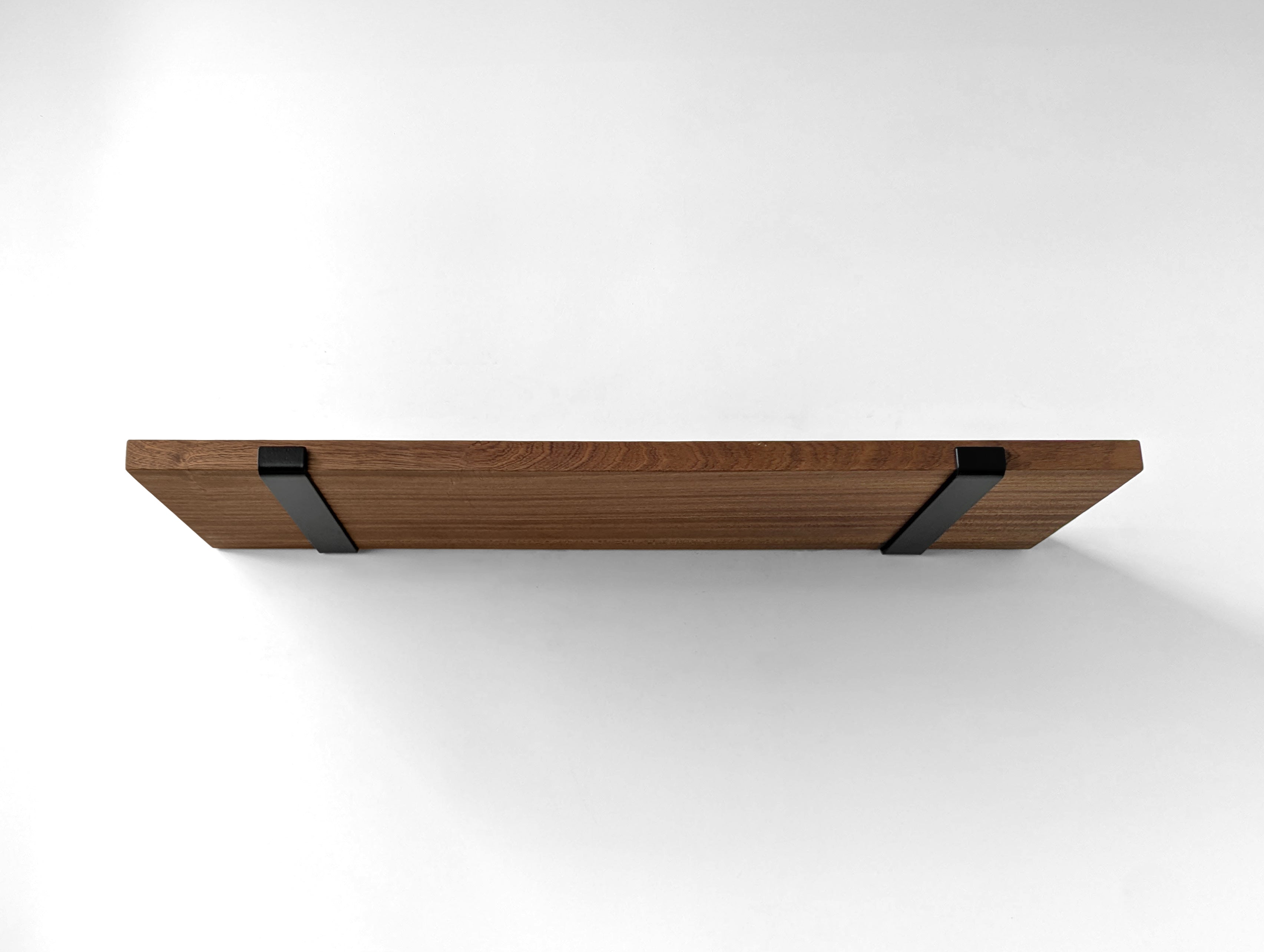 Thick Mahogany Board only (for Cascade Iron J Brackets) | Brackets fulfilled by Cascade Iron