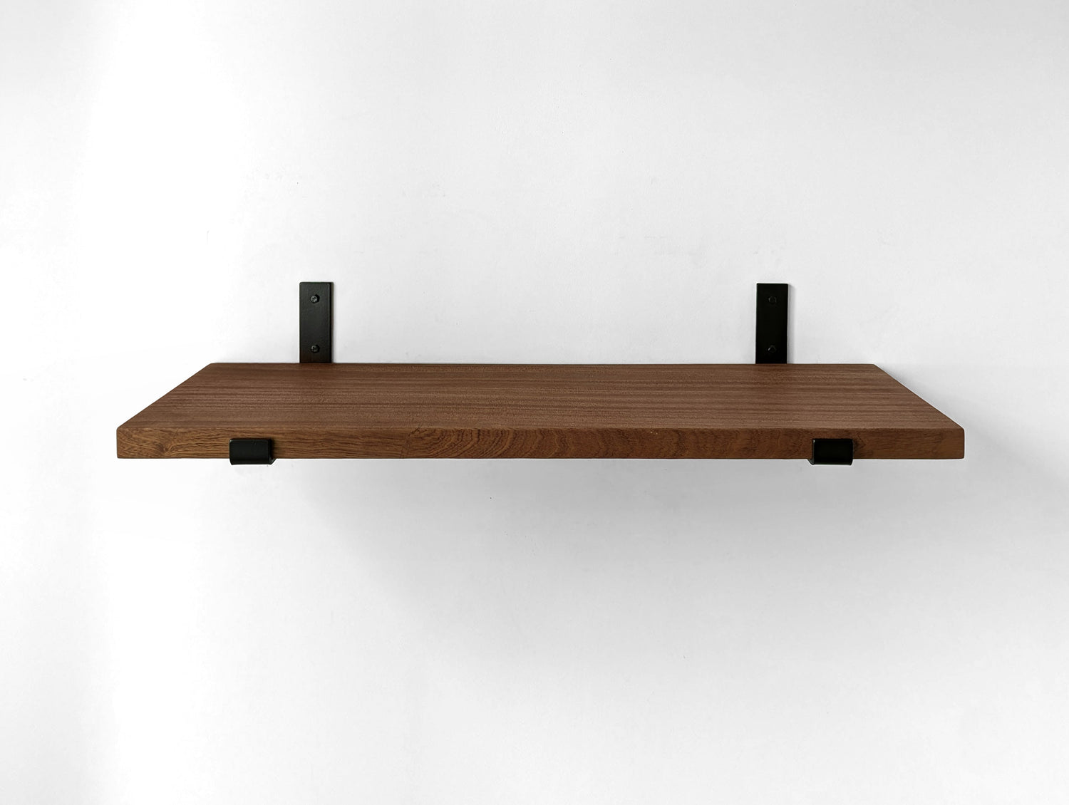 Thick Mahogany Board only (for Cascade Iron J Brackets) | Brackets fulfilled by Cascade Iron