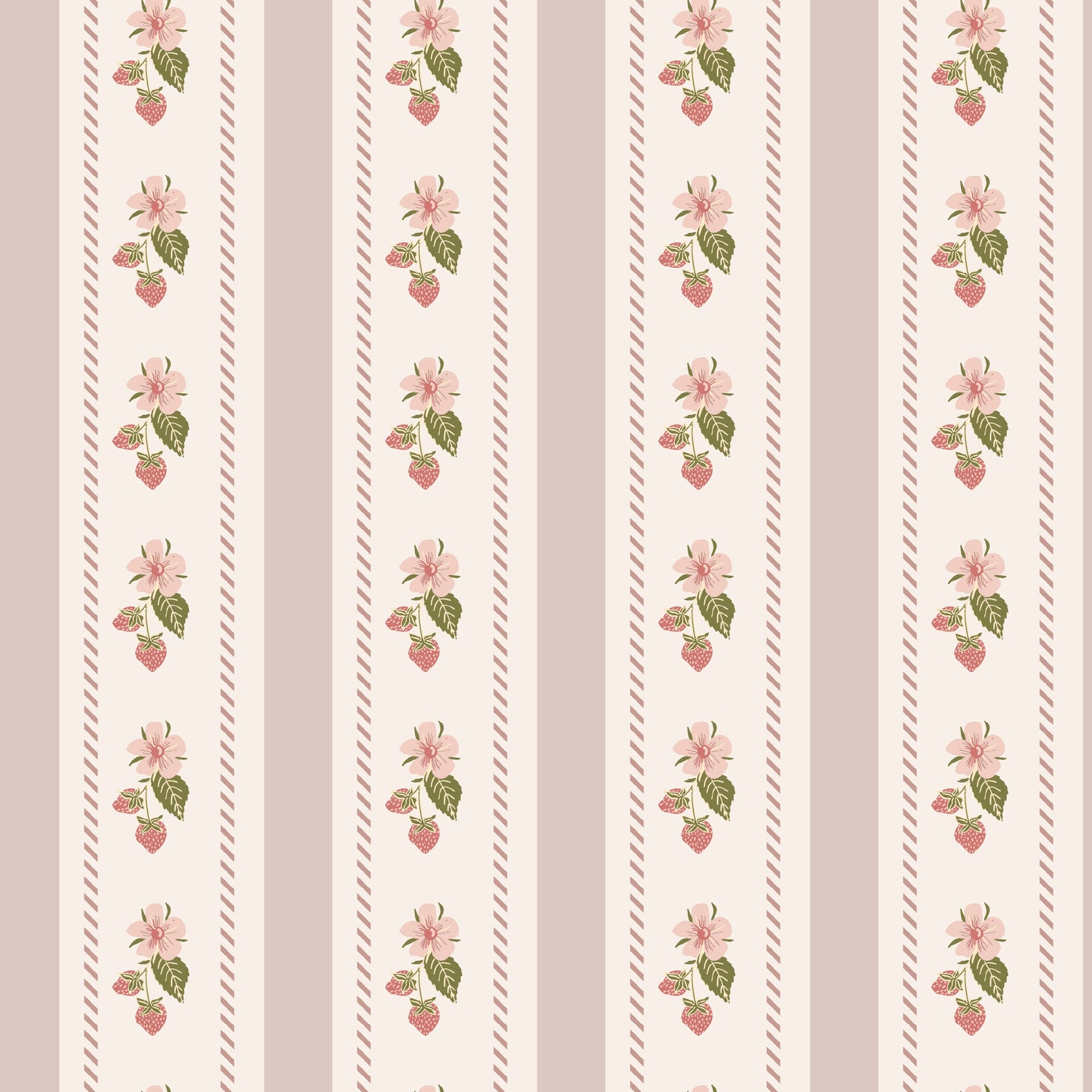Tilda Wallpaper by Adeline-Julie Bee