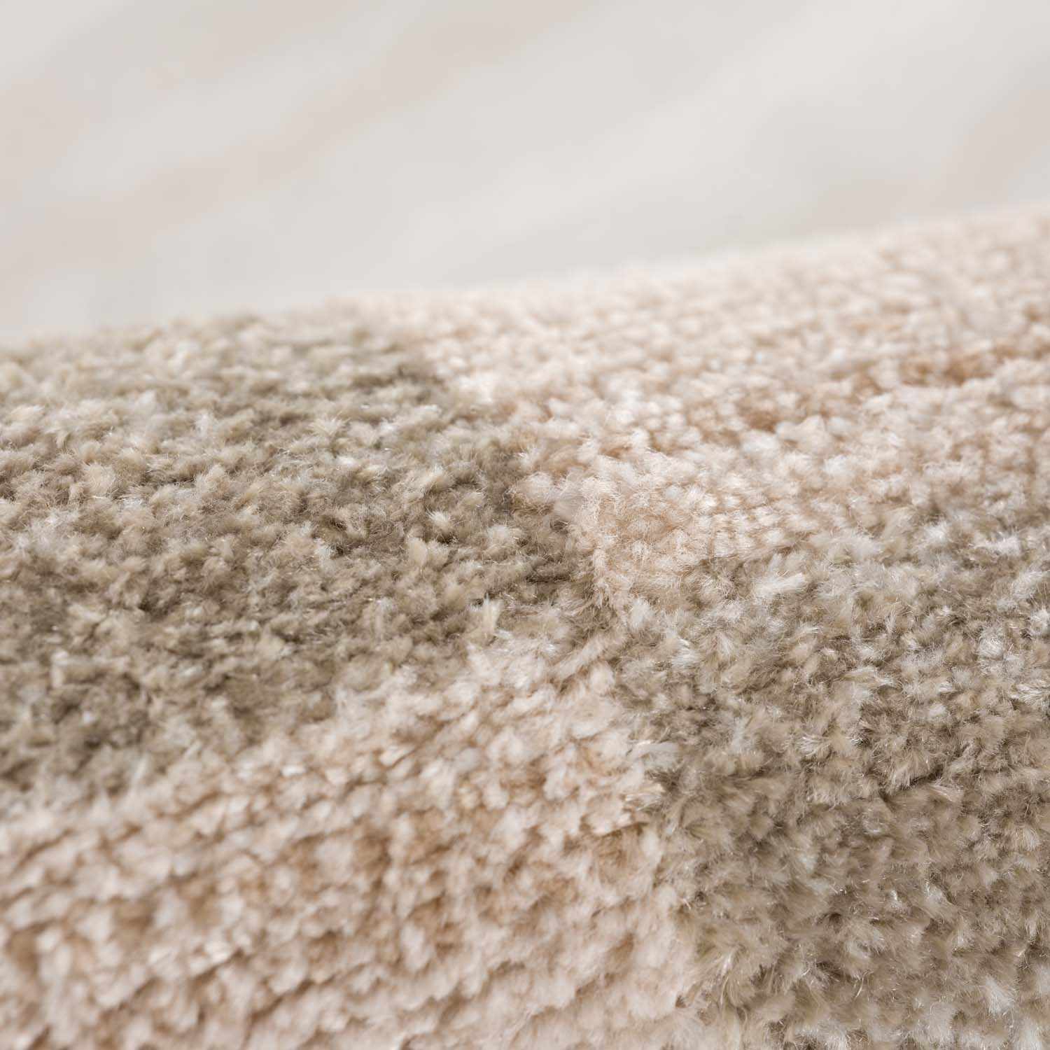 Azrika Beige Checkered Washable Rug - Clearance