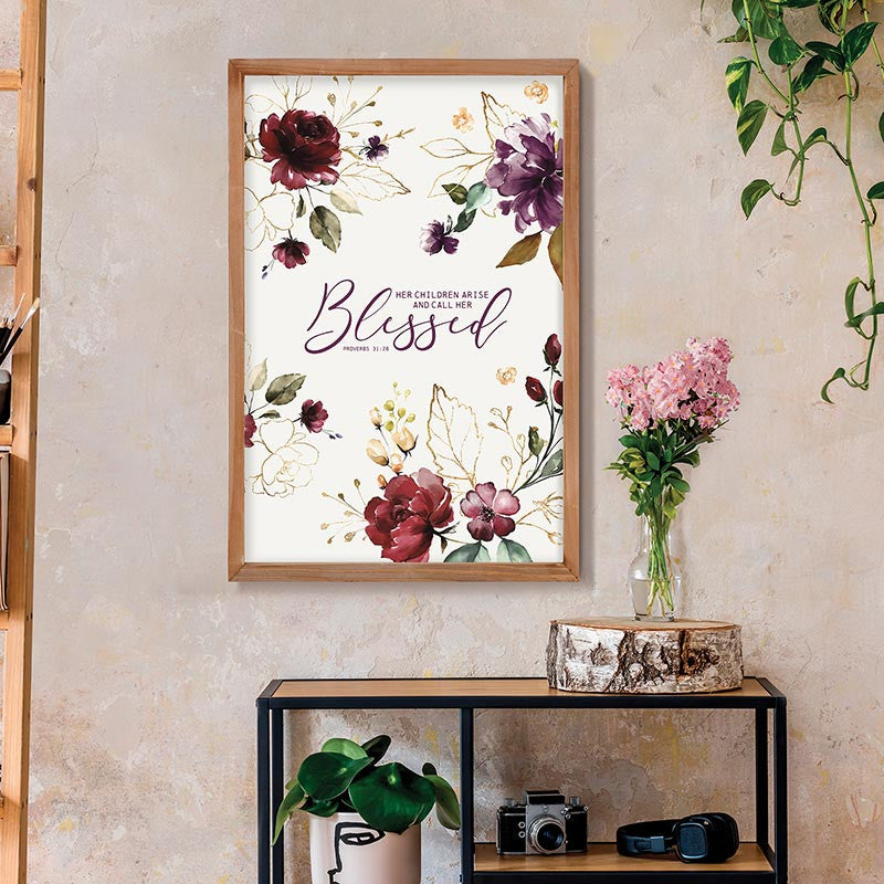 Blessed Collection Framed Print - Her Children Are