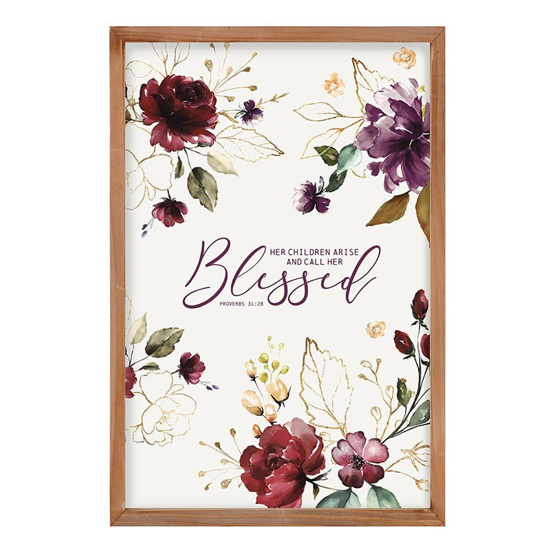 Blessed Collection Framed Print - Her Children Are