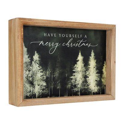 Evergreen Christmas Framed Print - Have Yourself
