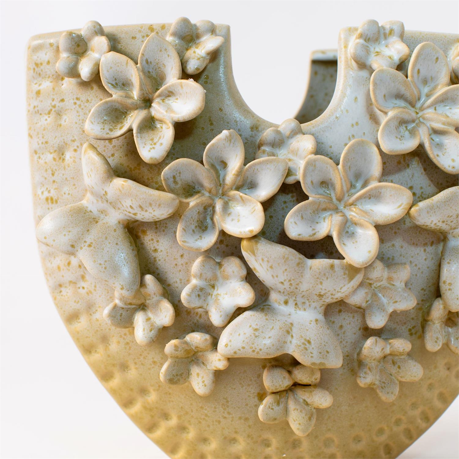 Vase - Applied Butterfly Design