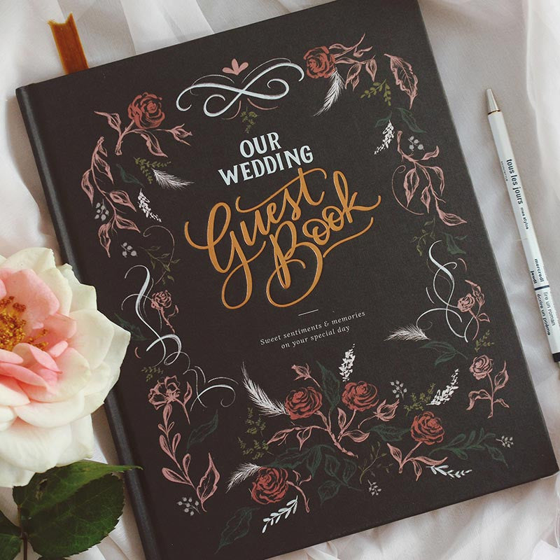 LILY&amp;VAL Wedding Book Dark