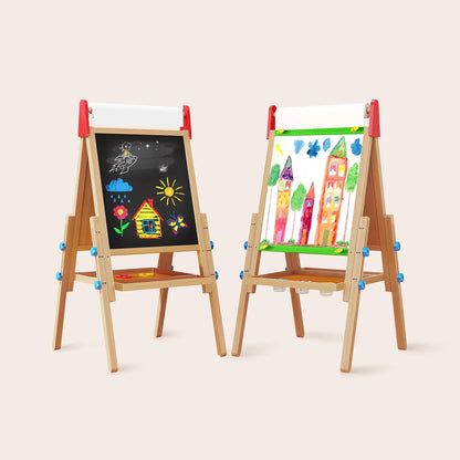 Tiny Land® 3-in-1 Art Easel &amp; Paper Roll Set