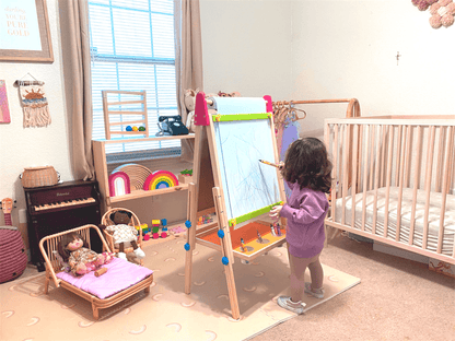 Tiny Land® 3-in-1 Art Easel &amp; Paper Roll Set