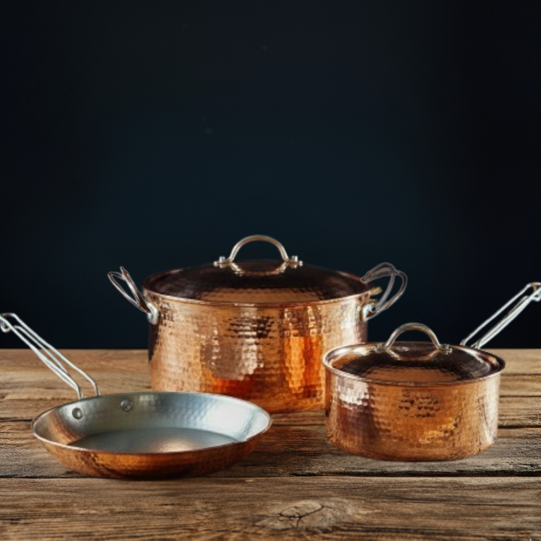 The Whole Copper Kitchen Caboodle