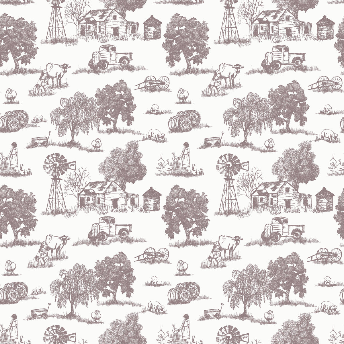 Winona Wallpaper by Hannah Langford Design