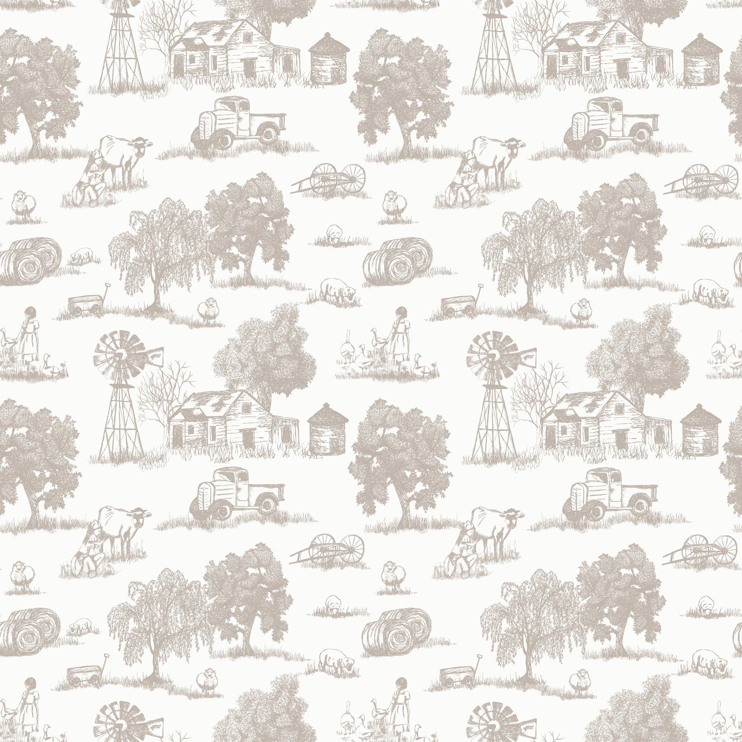 Winona Wallpaper by Hannah Langford Design