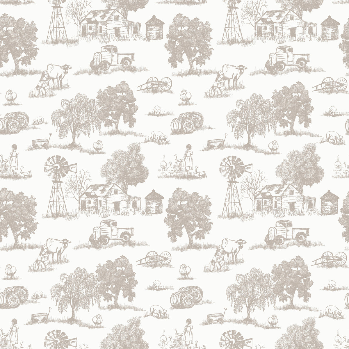 Winona Wallpaper by Hannah Langford Design