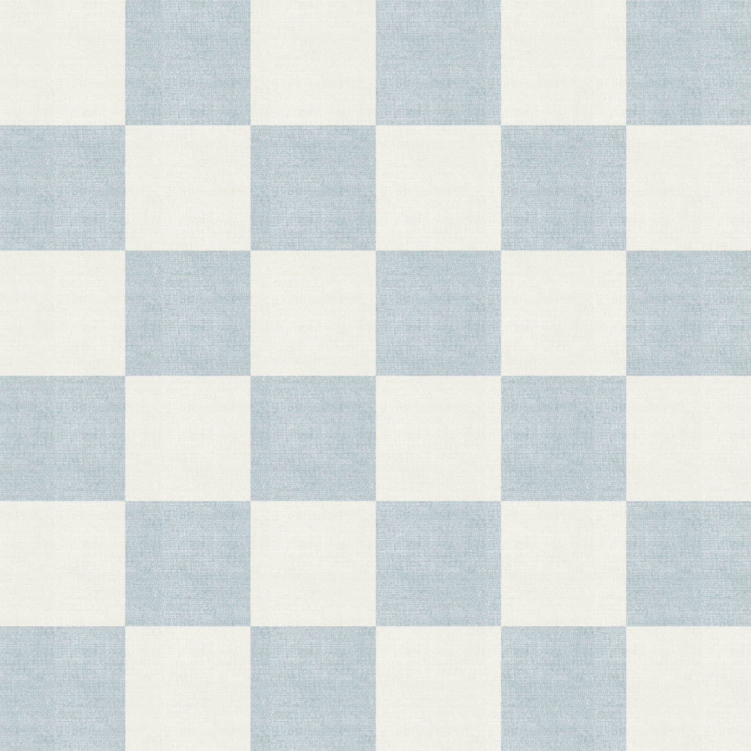 Woven Check (Blue) Wallpaper