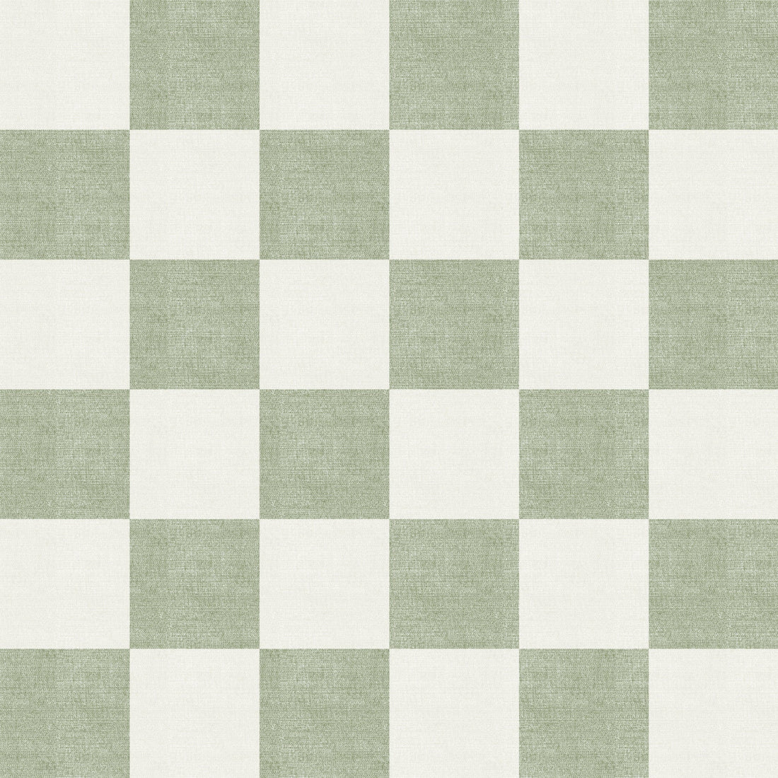 Woven Check (Green) Wallpaper
