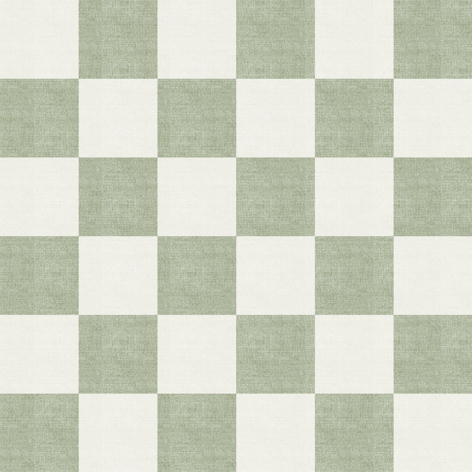 Woven Check (Green) Wallpaper