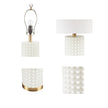 Grace Ivy Textured Dot Table Lamp