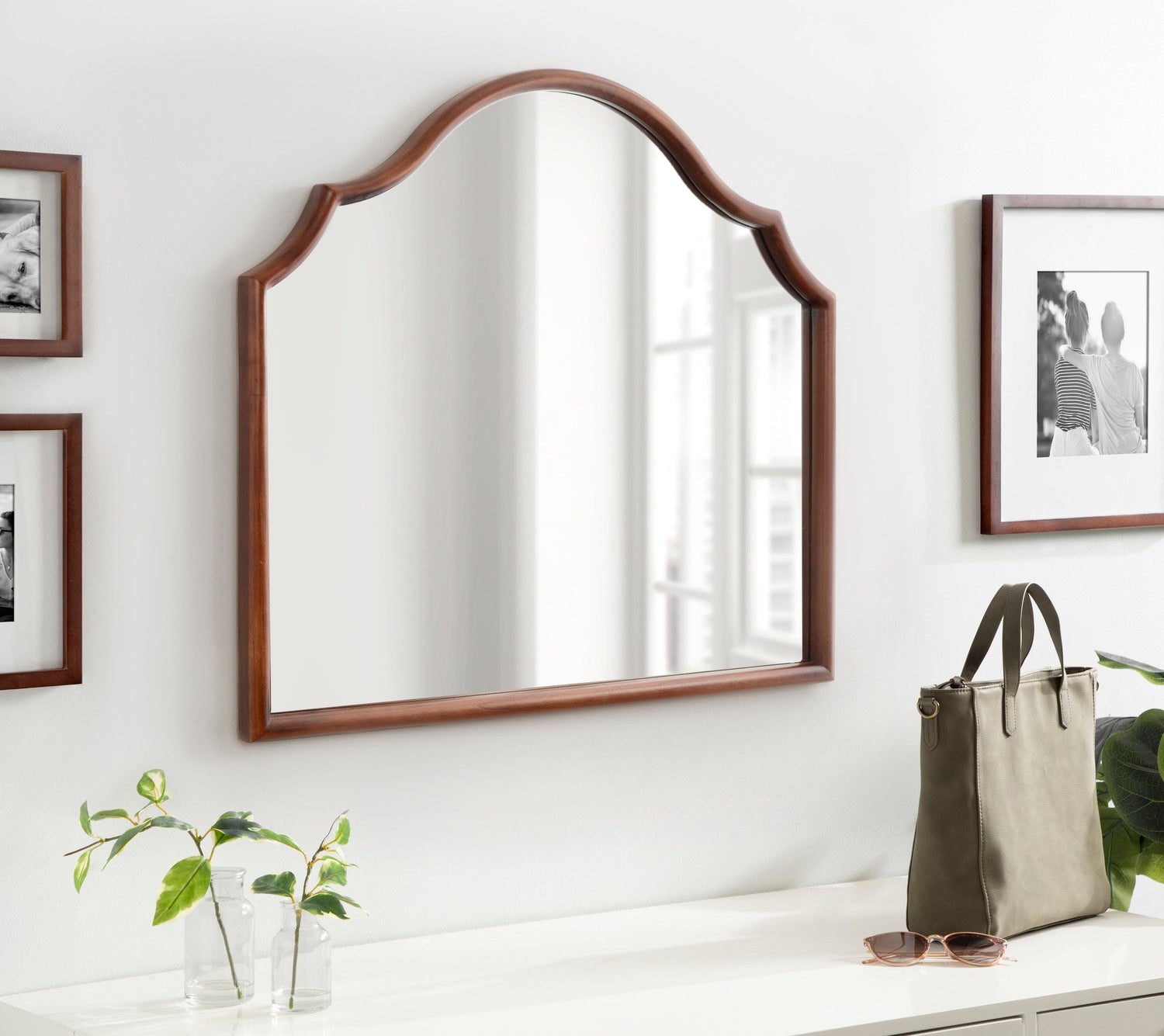 Leanna Wood Arched Mirror