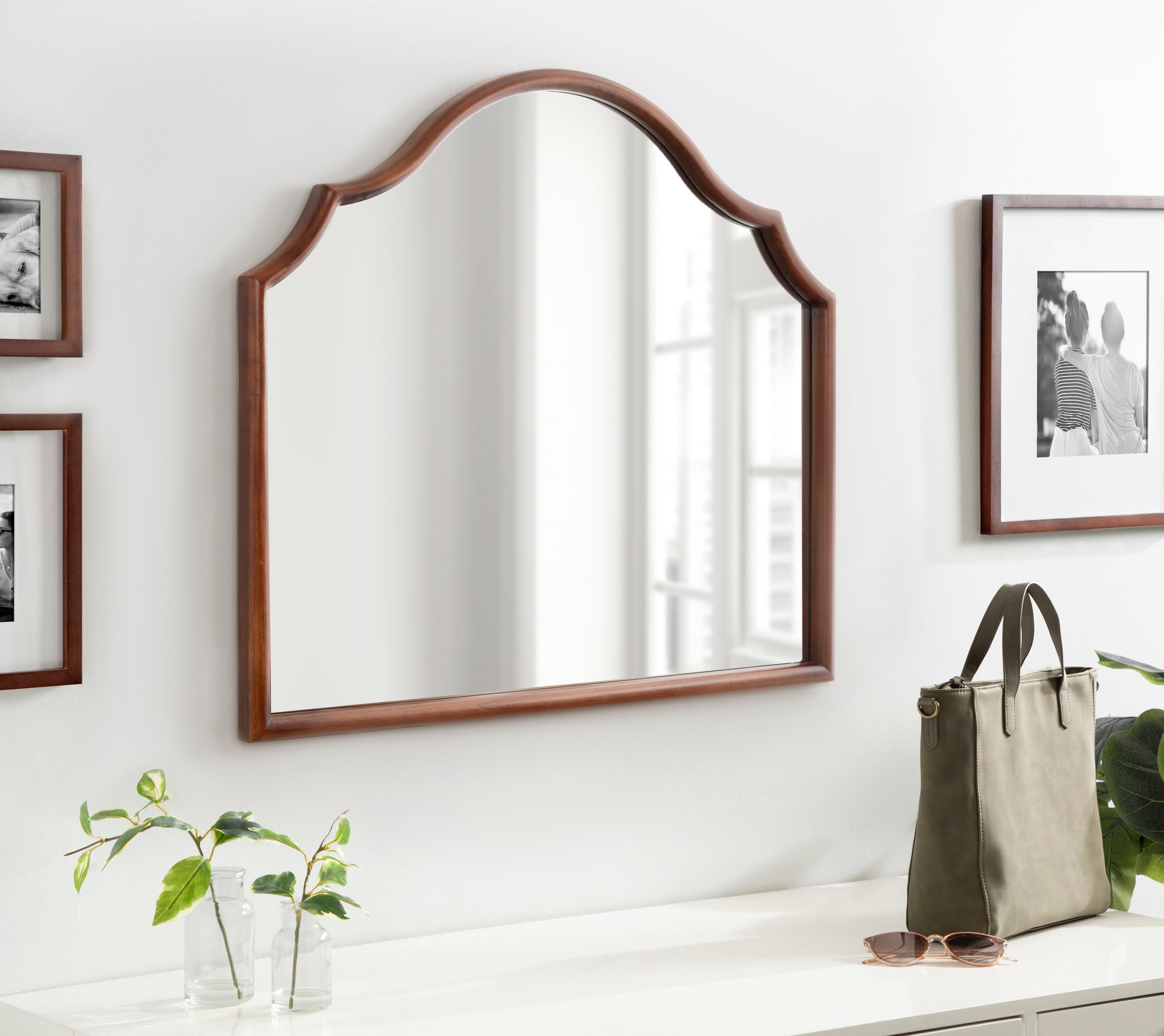 Leanna Wood Arched Mirror
