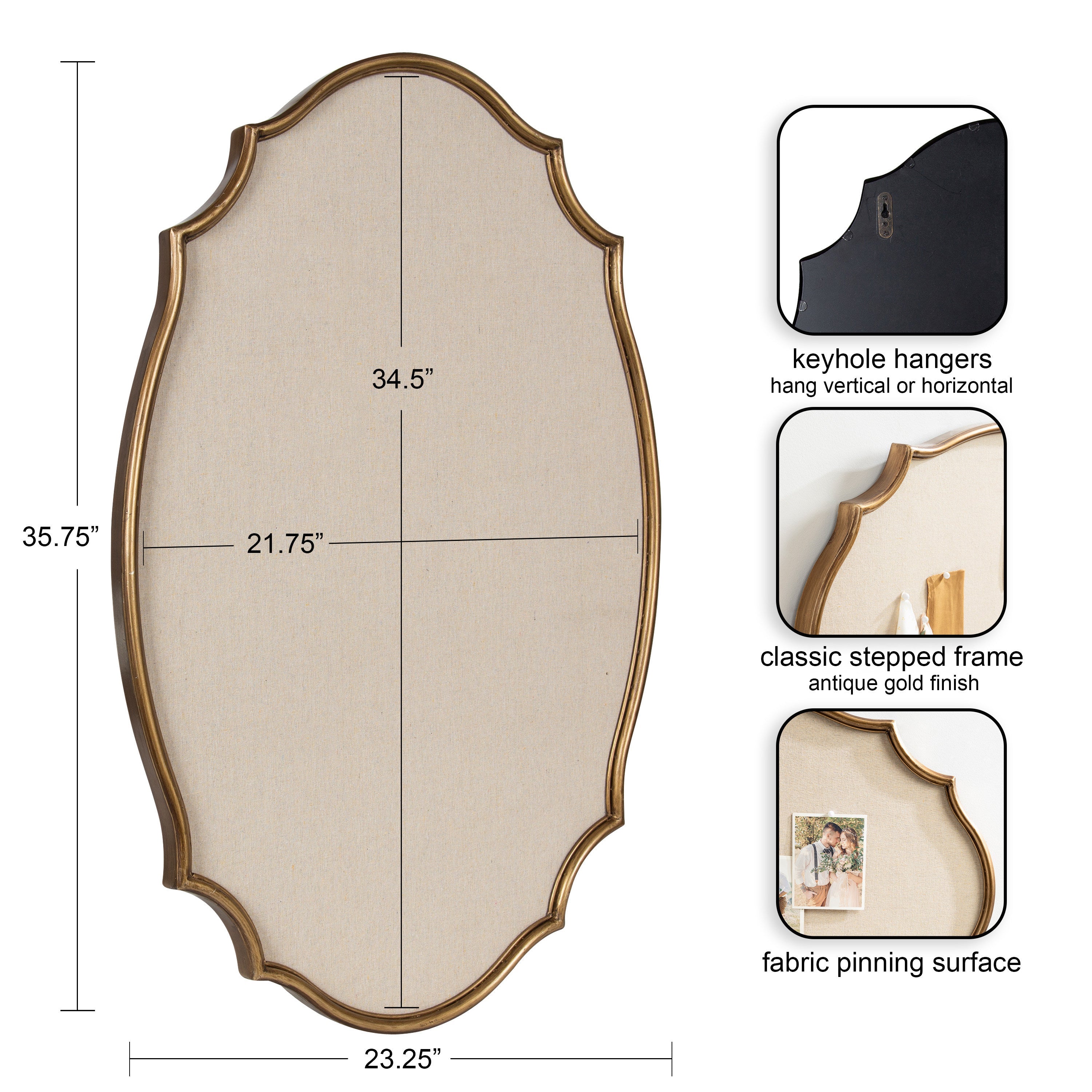Leanna Framed Pinboard