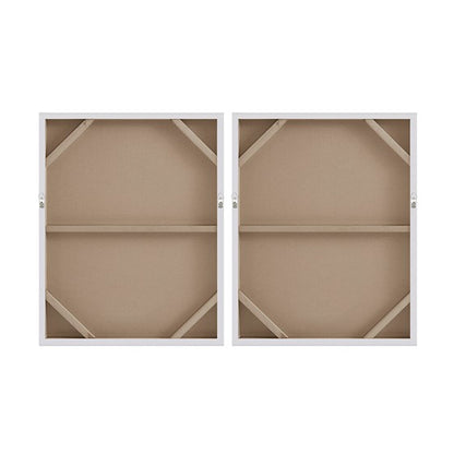 Glimmer Heavily Embellished 2-piece Canvas Wall Art Set