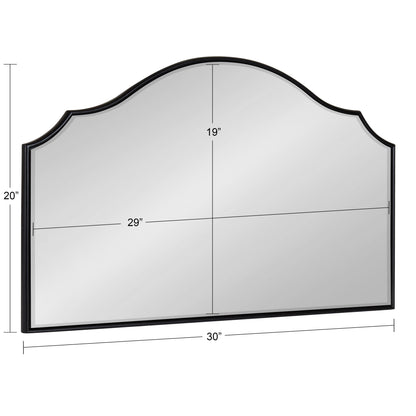 Leanna Framed Arch Wall Mirror
