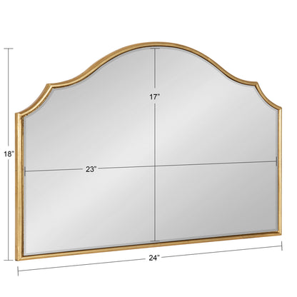 Leanna Framed Arch Wall Mirror
