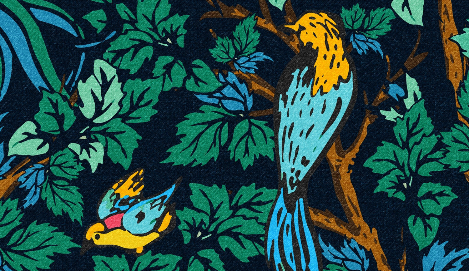 Flora Wallpaper - 2 FT H X 23.75 FT W LUXE