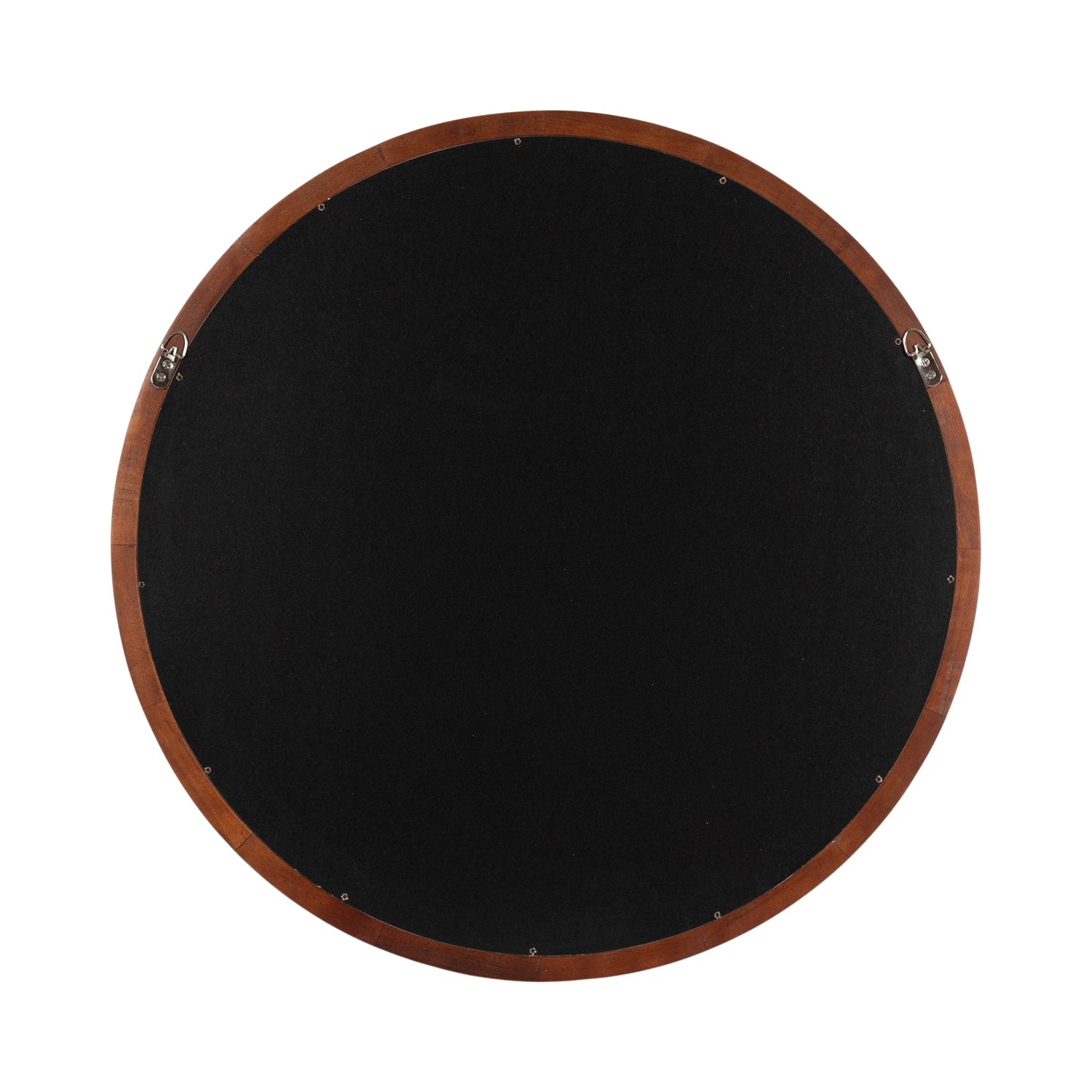 Hatherleigh Round Wood Wall Mirror