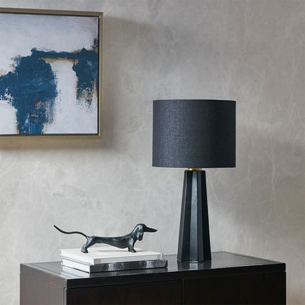 Athena Geometric Ceramic Table Lamp