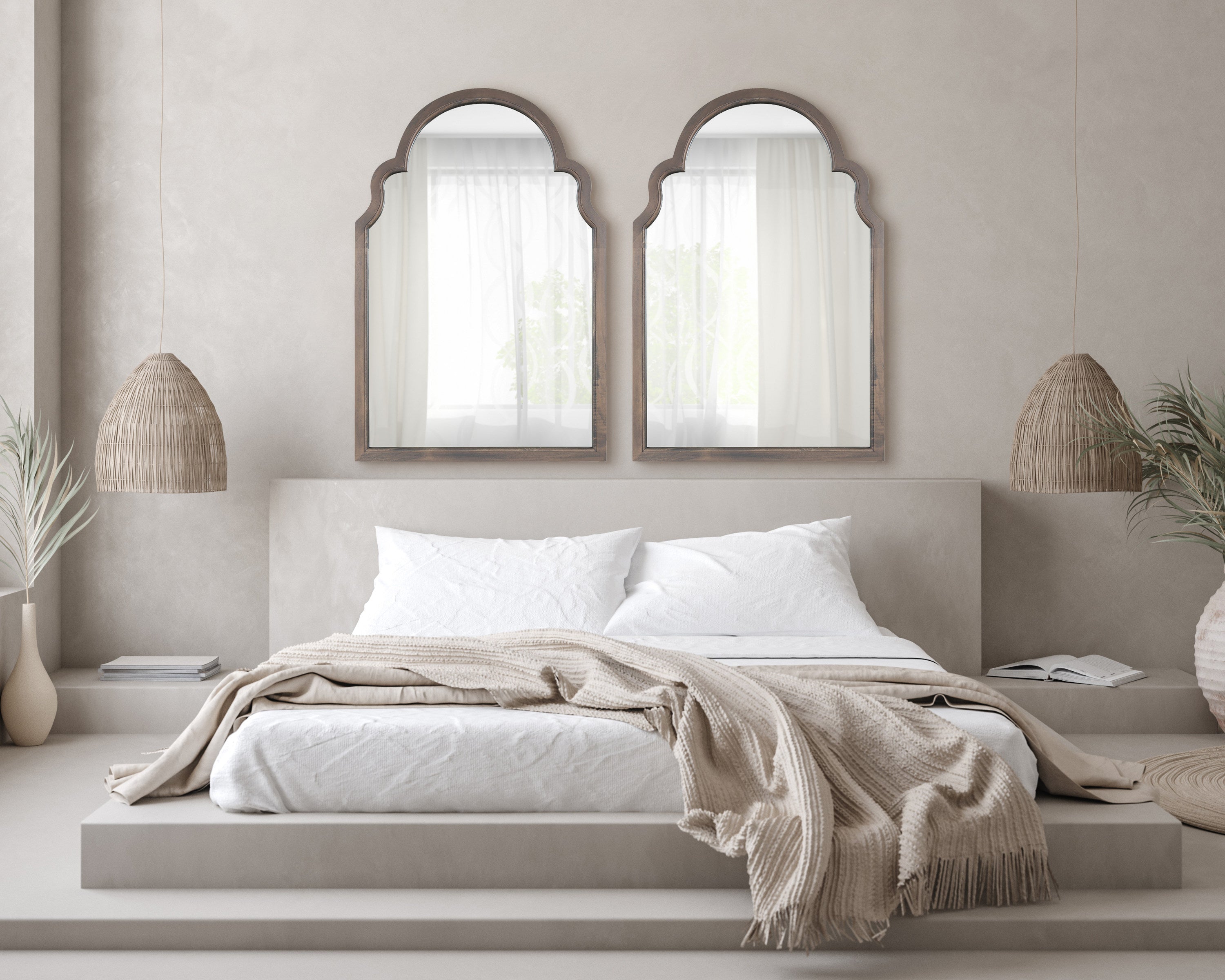Hogan Arch Framed Mirror