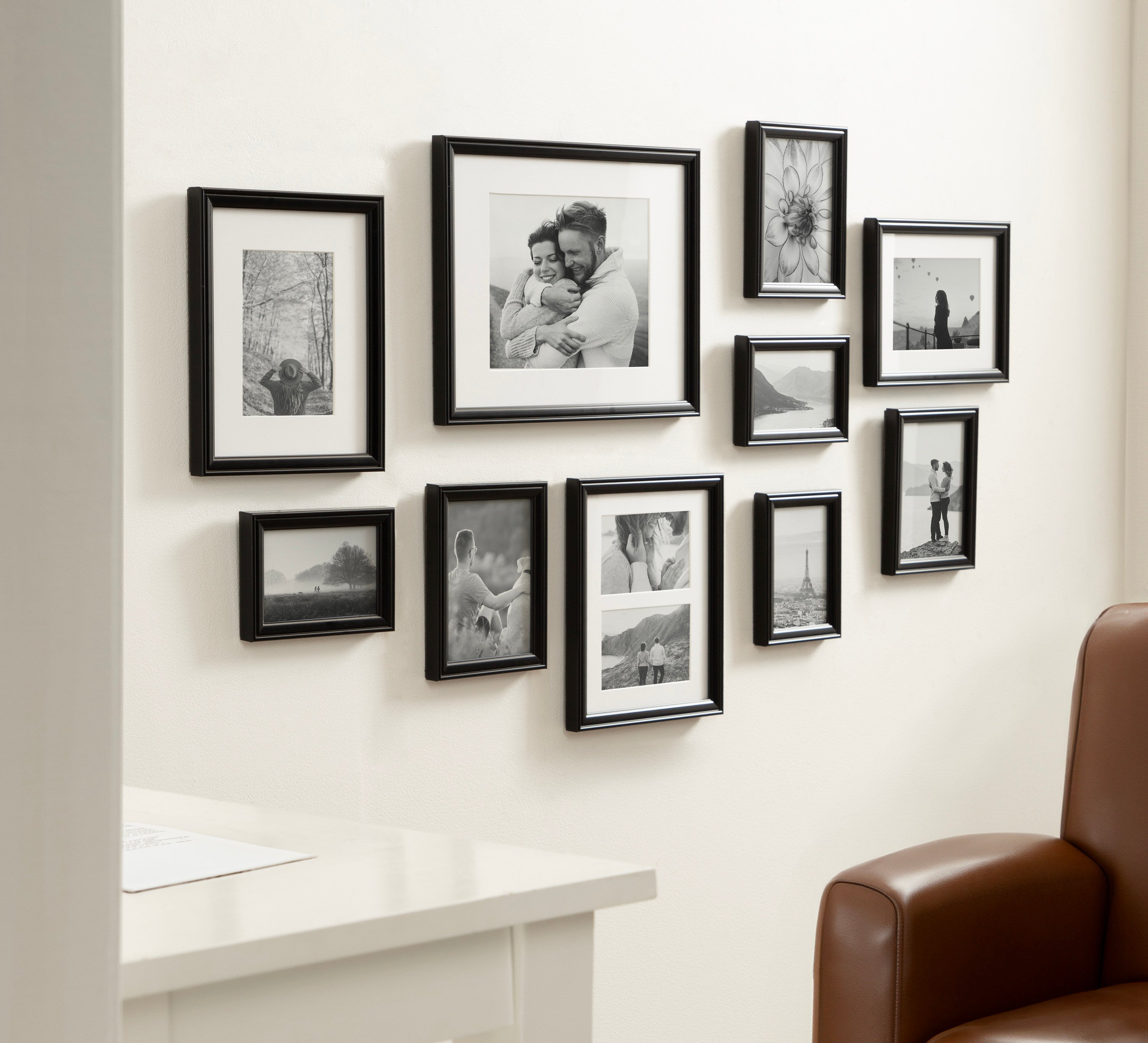 Adlynn Glam Wall Picture Frame Set