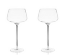 Angled Crystal Amaro Spritz Glasses