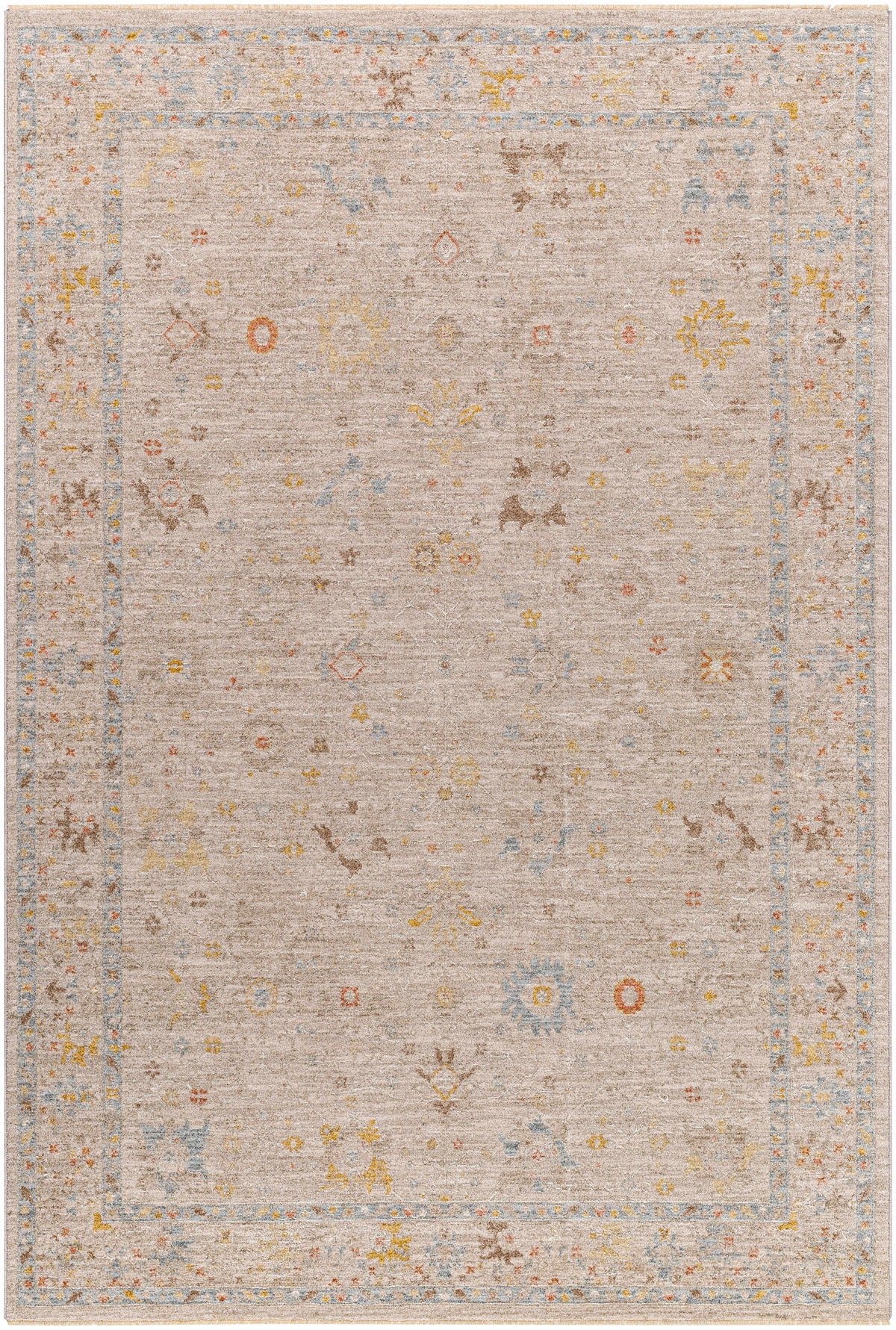 Amina Oushak Area Rug
