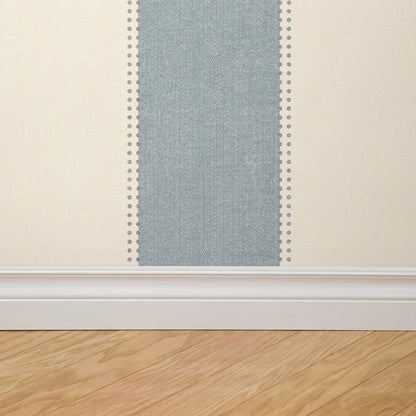 Amy (Blue) Wallpaper - 8 FT H X 11 FT W P&amp;S