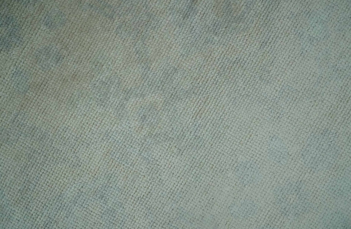 Antique look Beige and Gray Hand Knotted Oriental Oushak 8x10 wool Area Rug