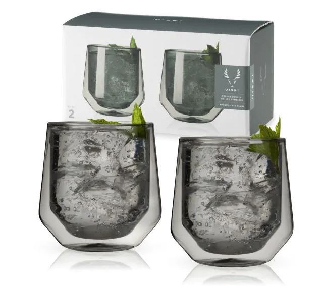 Double Walled Aurora Tumblers (set of 2)