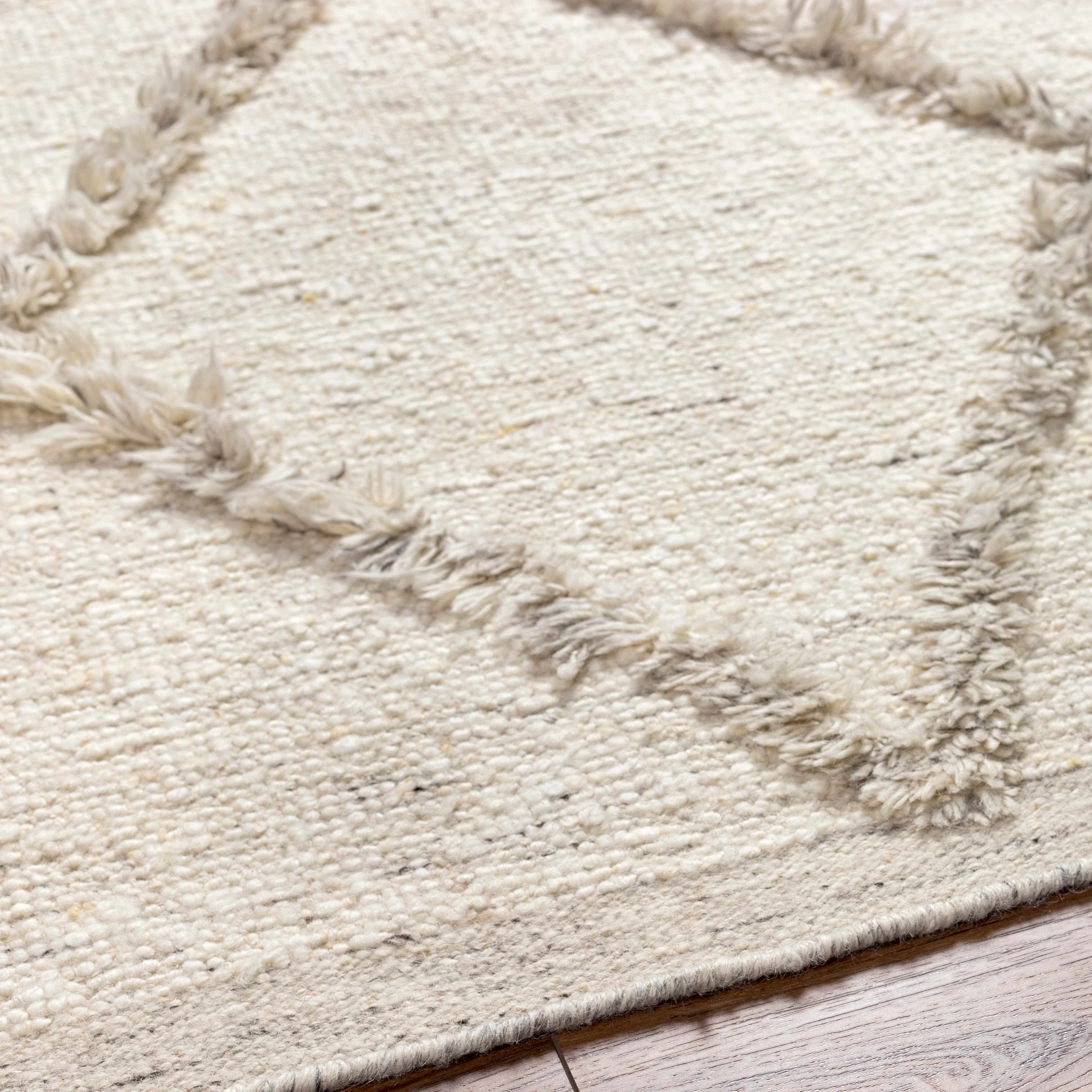Awen Hand Knotted Wool Area Rug - Clearance