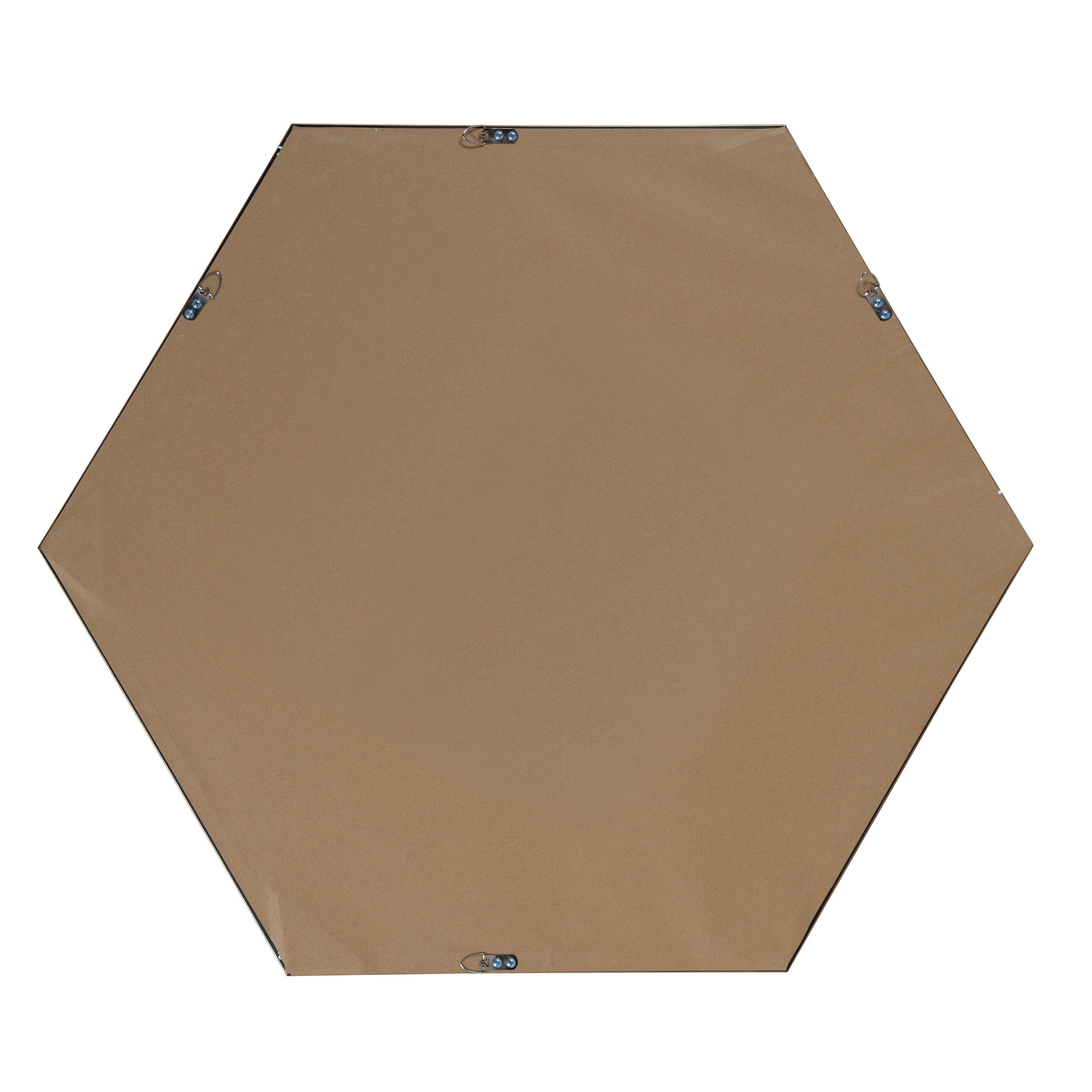 Rhodes Framed Hexagon Wall Mirror