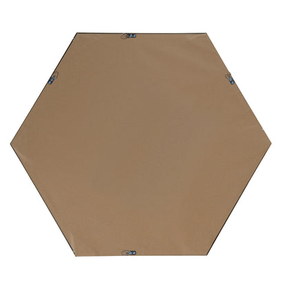 Rhodes Framed Hexagon Wall Mirror