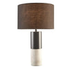 Fulton Concrete Table Lamp- Black/Grey