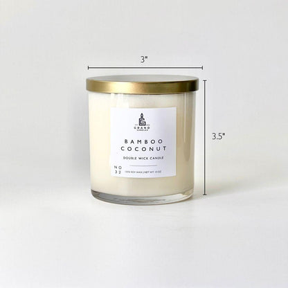 Bamboo Coconut Soy Candle