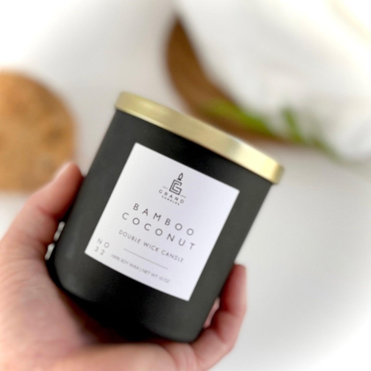 Bamboo Coconut Soy Candle