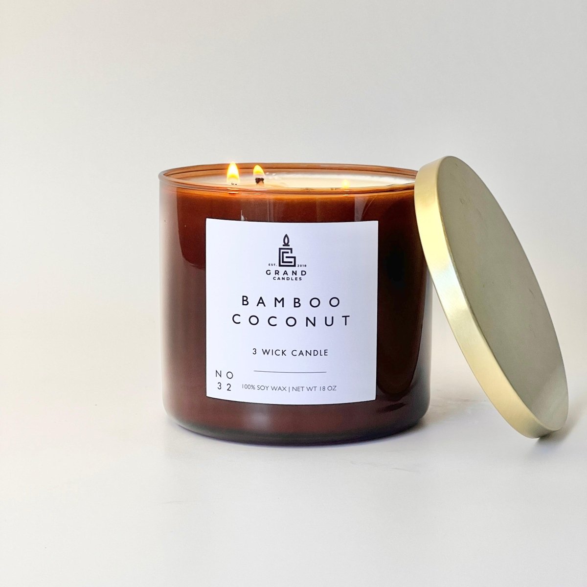 Bamboo Coconut Soy Candle