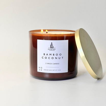 Bamboo Coconut Soy Candle