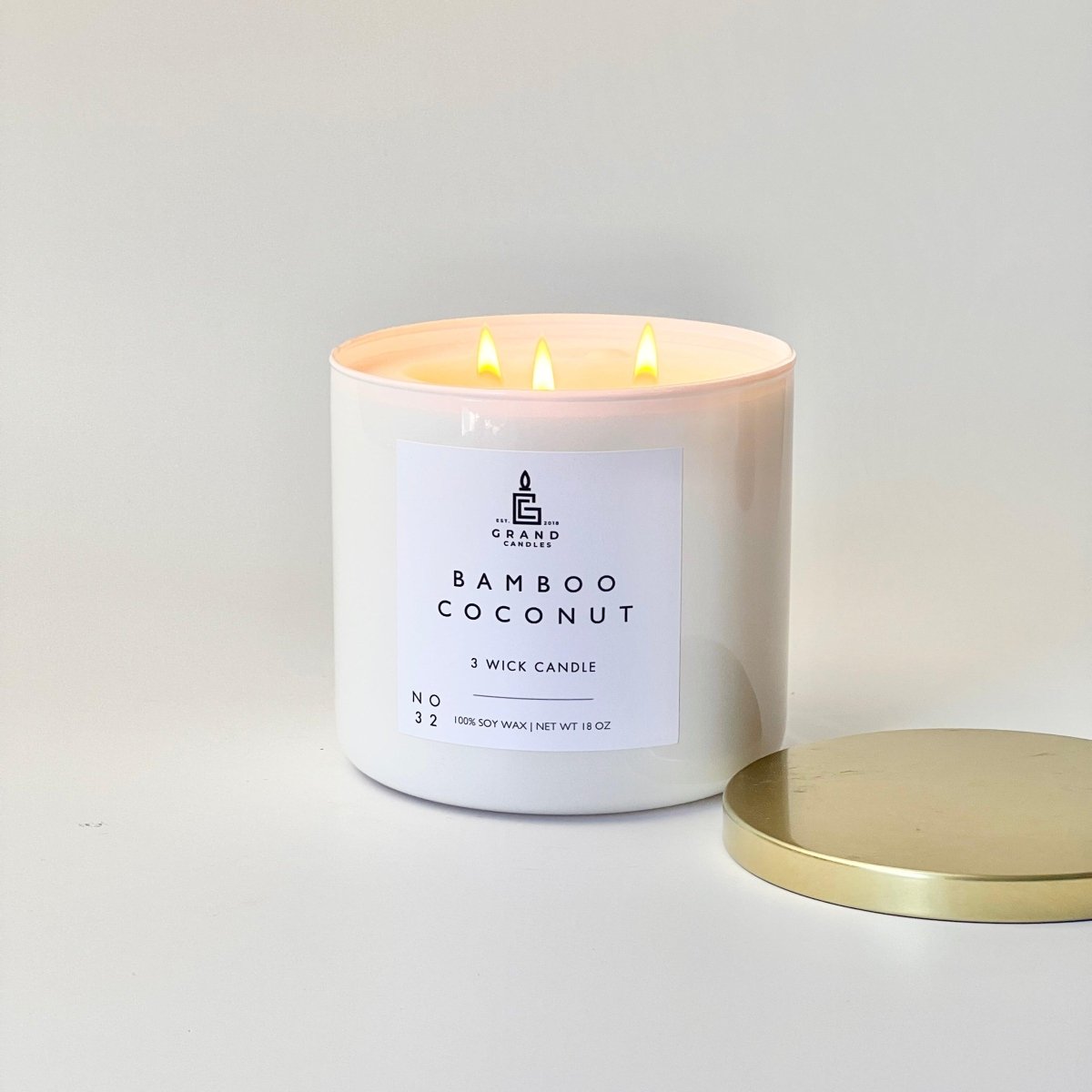 Bamboo Coconut Soy Candle