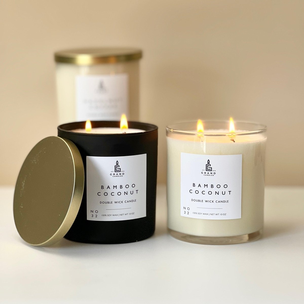 Bamboo Coconut Soy Candle