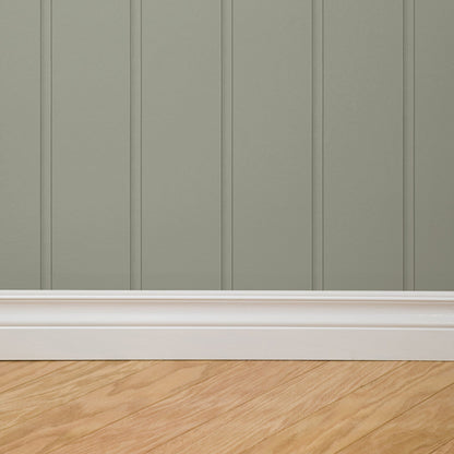 Beadboard (Green) Wallpaper