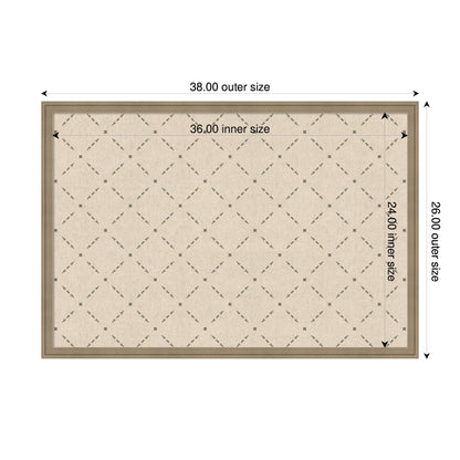 Pinboard Green Lattice Print
